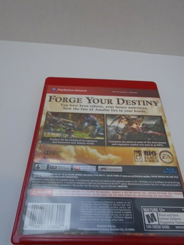 Kingdoms of Amalur: Reckoning PS3 (Sony PlayStation 3, 2012) - Picture 2 of 4