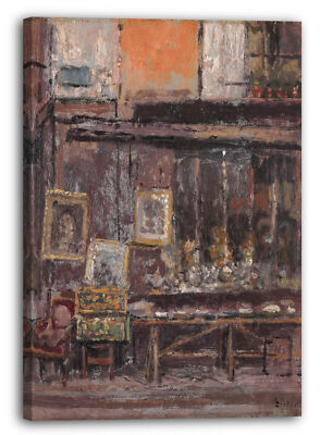 Kunstdruck Walter Richard Sickert - Der Antiquitätenladen