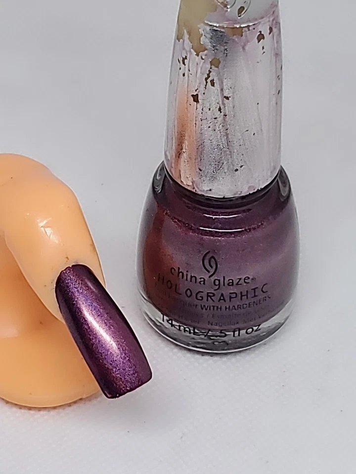 HOLOGRÁFICO **Esmalte de China ~CUANDO LAS ESTRELLAS CHOCAN~ Foto 2 de 4