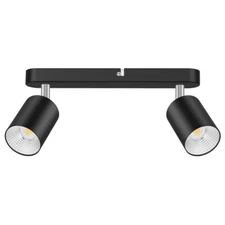 1-6 Light LED Track Lighting Kit Flush Mount Ceiling Spot Light Fixture GU10