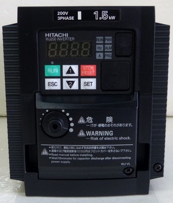 Hitachi WJ200-015LF Inverter VFD 200-240VAC NEW | eBay