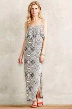 New Anthropologie Fliese Maxi Dress by Vanessa Virginia Size 6 NWT