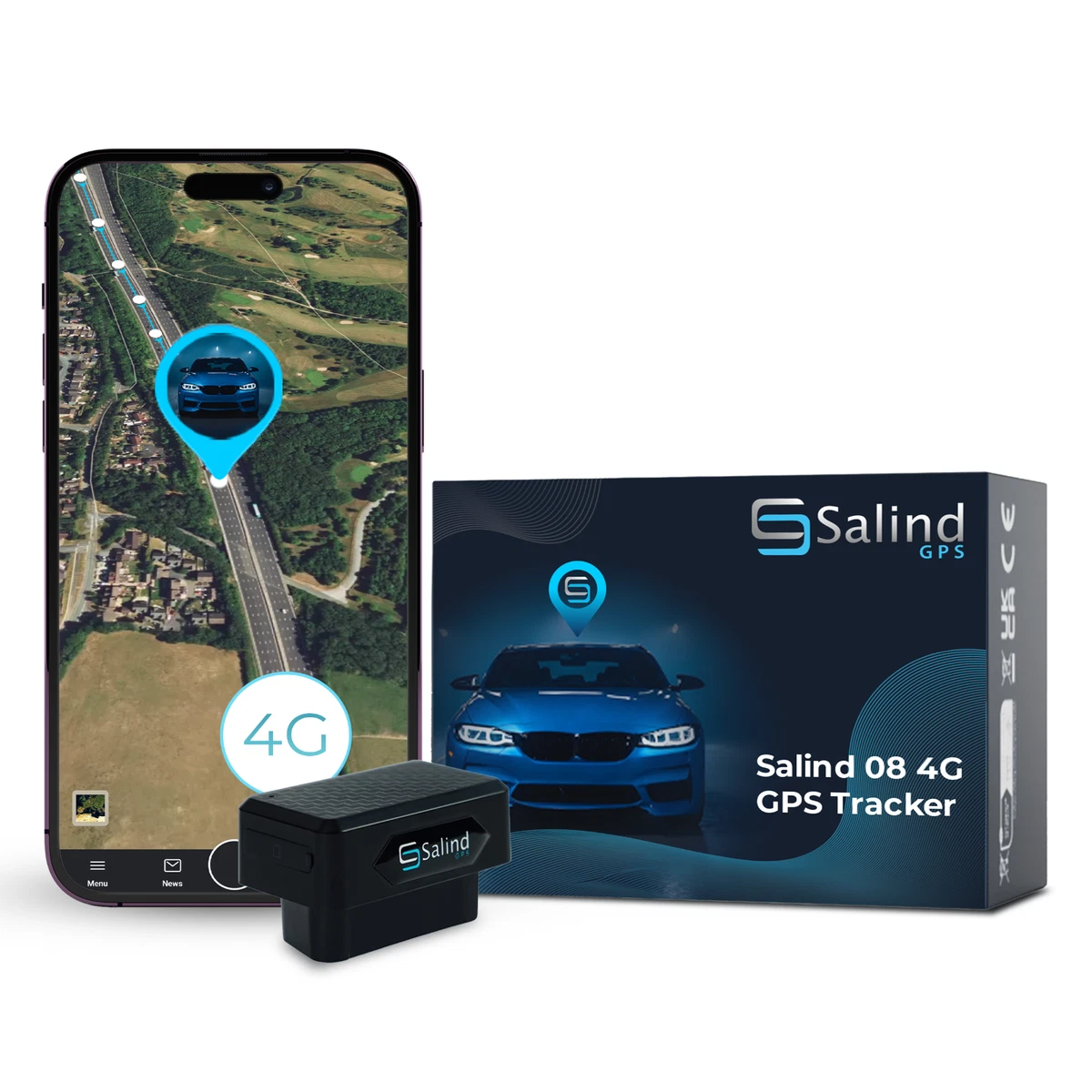 TKMARS TK901 Mini GPS-Tracker 4G, Auto GPS-Ortungsgerät, Magnetisch