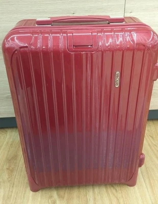 RIMOWA Salsa Deluxe 2 Ruedas Bolsa de Transporte Rojo Maleta de Viaje... - Imagen 1 de 4