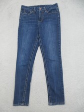 Seven7 Jeans Womens 12 Blue London Wash Mid Rise Skinny Stretch Denim Casual