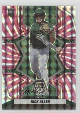 2022 Panini Mosaic Rookies Pink Swirl Mosaic Prizm 5/12 Nick Allen #280 10k8