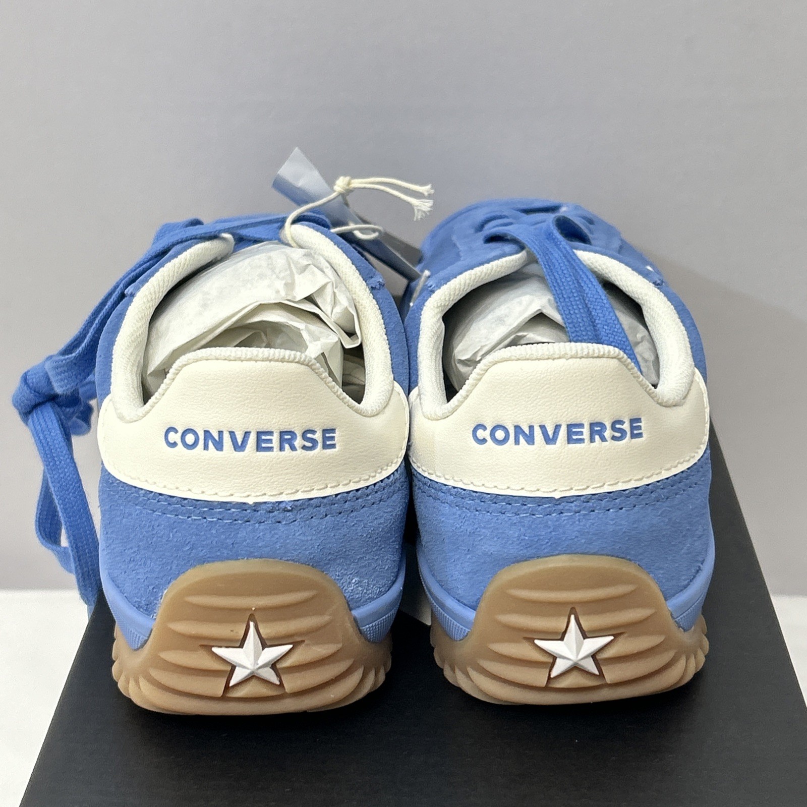 Converse Run Star Trainer OX Open Sky/ Light Brown A11504C Size 10 Women’s thumbnail 4
