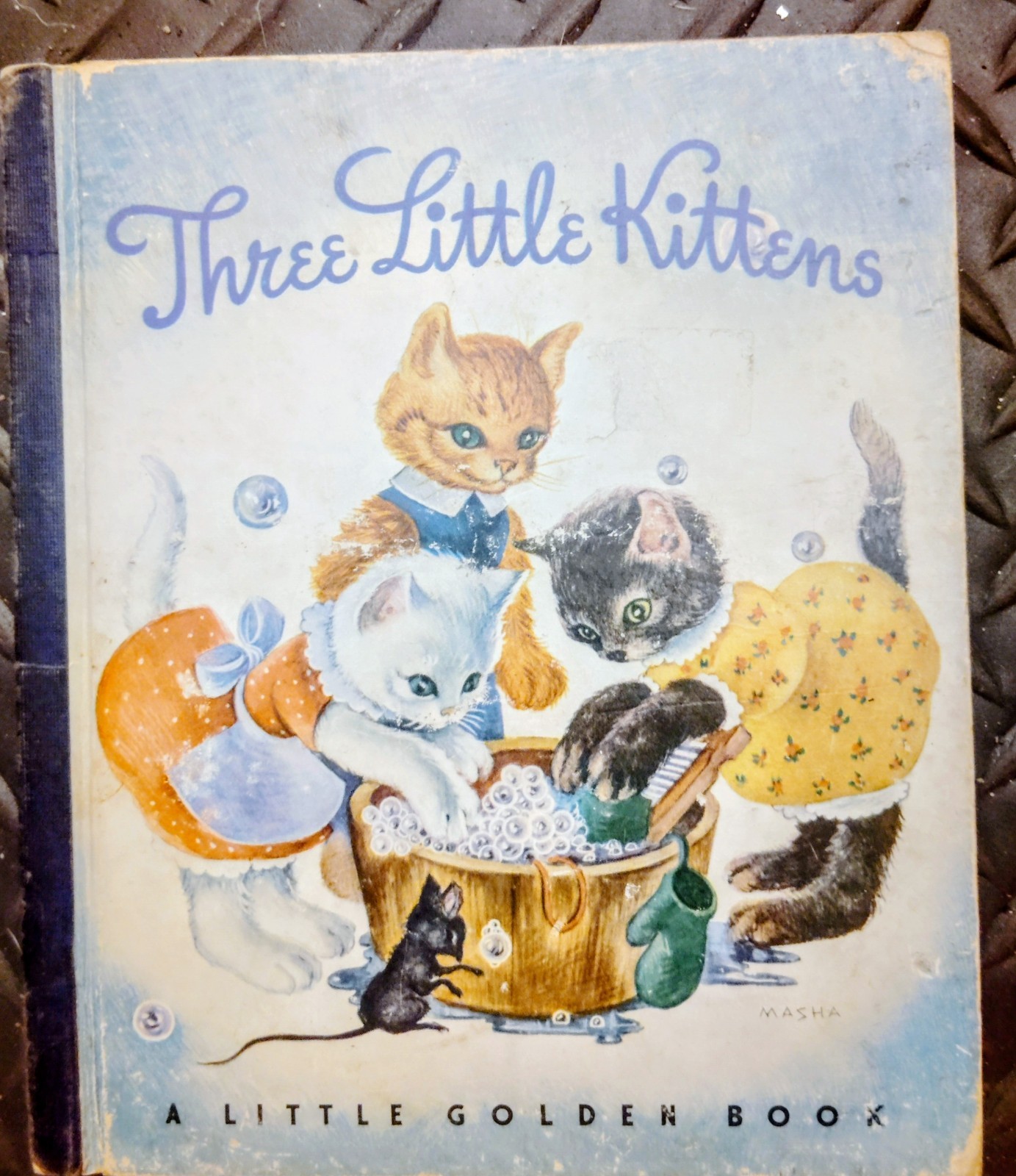 First Little Golden Book 1942 - THE THREE KITTENS - 1st Edition