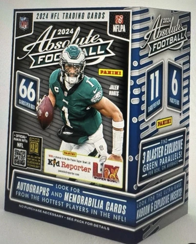 2024 Panini Absolute Football NFL Trading Cards Blaster Box