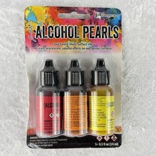 Ranger Tim Holtz Alcohol Pearl Inks - Deception, Splendor, Alchemy- 3 Pack - New