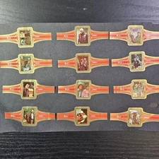 Complete Set Of 24 Bonanza Cigar Bands Little Ponderosa Ranch Television Show