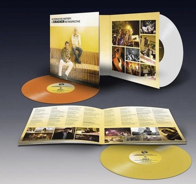 Cracker ALTERNATIVE HISTORY RETROSPECTIVE Color Vinyl LP HARDCOVER SET NewSealed