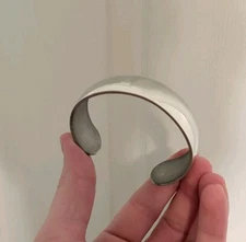 Vintage ANSON Pewter Cuff Bracelet 