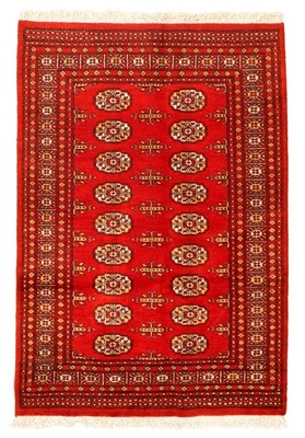 Hand Knotted Area Rug 4'0'' x 5'9'' Traditional Oriental Wool Carpet