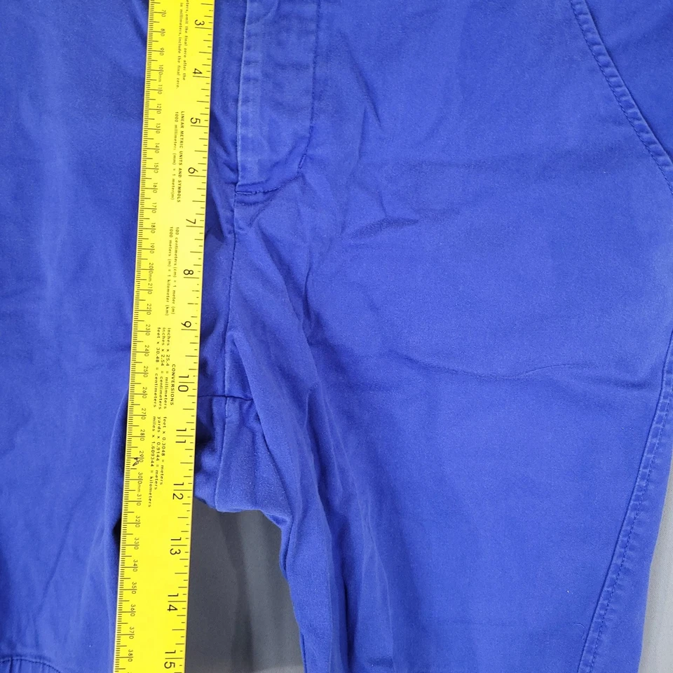 Pantalones cortos para mujer Pure Energy azules talla 14W algodón spandex elástico Foto 3 de 4