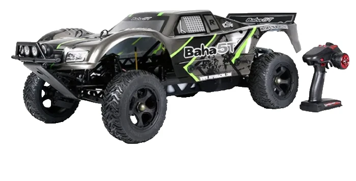 Camión Rovan 5T escala 1/5 32cc gasolina listo para funcionar Baja verde 320T Foto 3 de 4