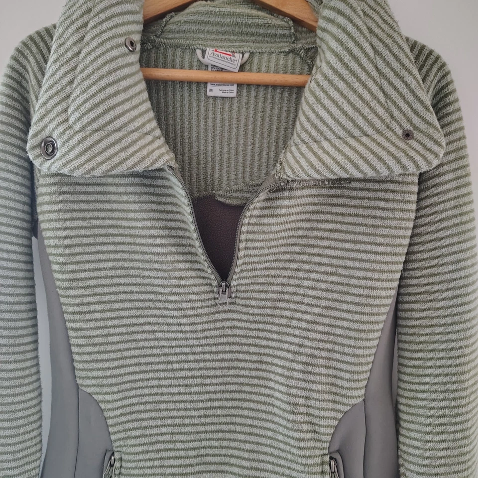 Avalanche Sudadera con Capucha Suéter Chaqueta Mujer M Acogedora Cálida Aire Libre Esquí Atlético Gorp Foto 4 de 4