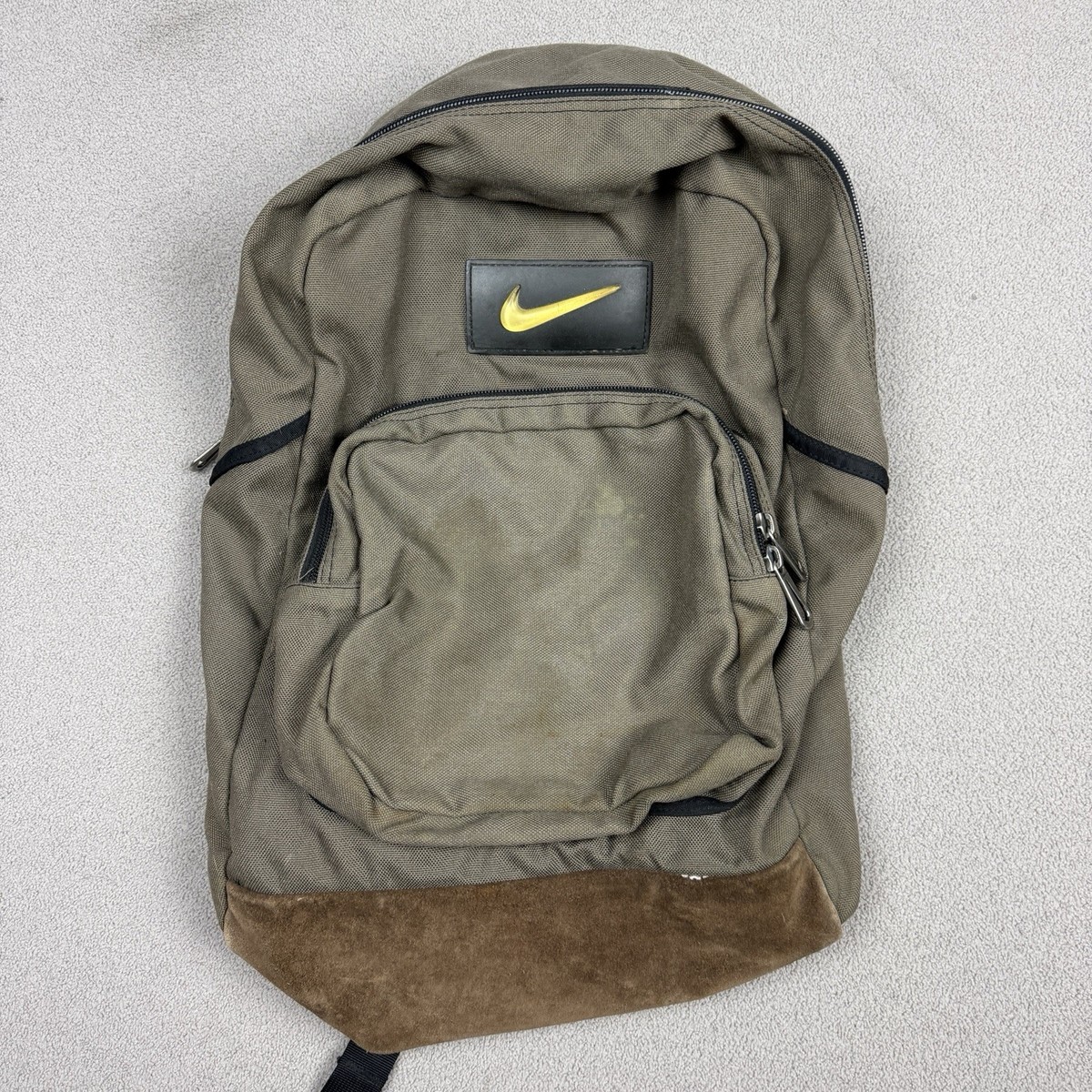 leather nike backpack Utility Speed (27L) this backpack is built to handle regular everyday use with ease Vintage Nike Backpack Brown Suede