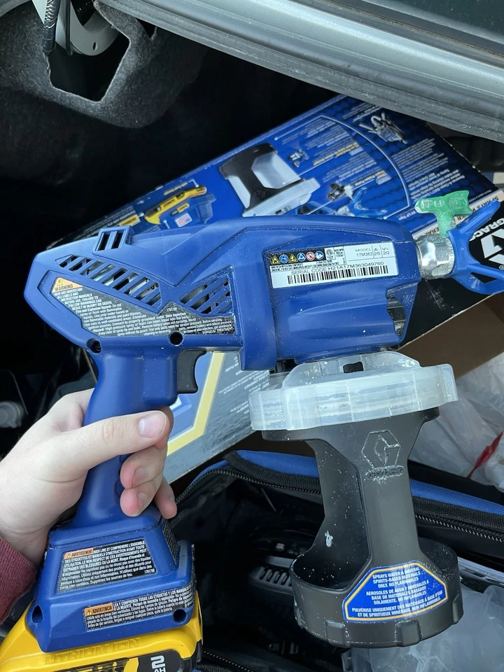 Graco Ultra беспроводной безвоздушный ручной распылитель краски 17M363 - Изображение 3 из 4