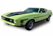 1/18 Ford Mustang Mach 1 1971 Grabber Lime Diecast