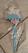 Happy Easter Decoration Outdoor Metal Bunny Decorative Garden Stake Decor 10"
