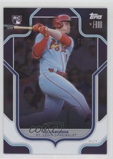 2023 Topps X J-Rod Purple Foil 59/75 Nolan Gorman #66 0xs4