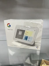 Nest Hub 7 Smart Touchscreen Display Google Assistant GA01331-US 2nd Gen Chalk