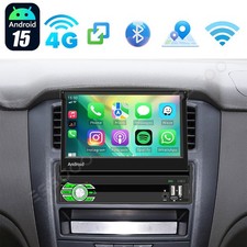 7" Car Stereo Radio Single Din Flip Out Bluetooth HD Touch Screen 128G Head Unit