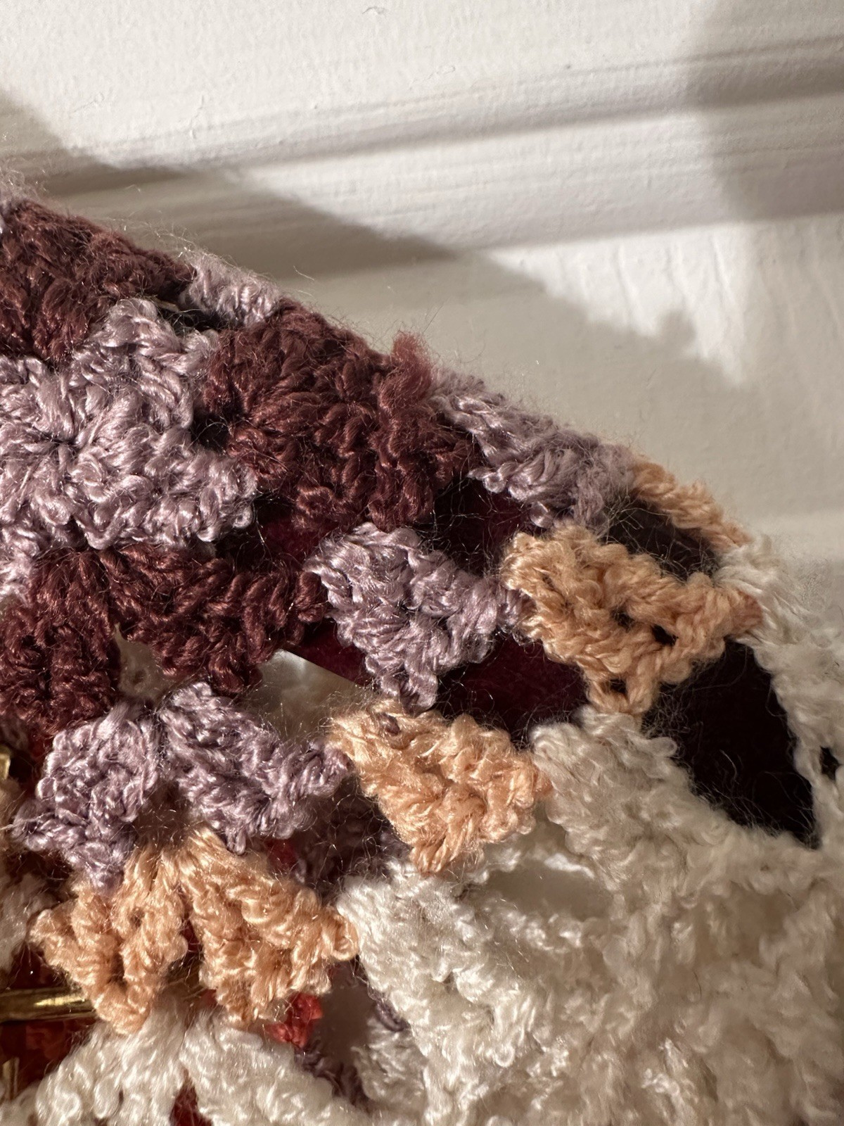 POL Sm Grandmacore Patchwork Thick Raglan Sleeve … - image 17