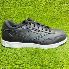 Reebok Club MEMT Mens Size 8M Black Composite Toe Safety Work Shoes Sneakers
