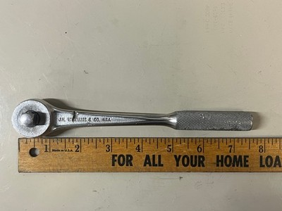 Vintage J.H. Williams USA 3/8'' Drive Fine Tooth Ratchet - Superratchet B-52