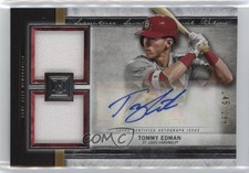 2020 Museum Collection Signature Swatch Dual Relics 145/299 Tommy Edman Auto ni4