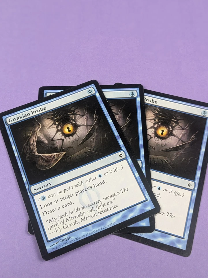 MTG Magic: New Phyrexia: Gitaxian Probe #35/175 Common - NM - Image 3 of 3
