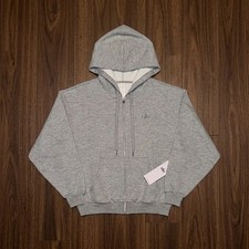 Alo Accolade Heather Grey Full Zip Hoodie Women's Size S NWT