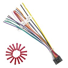 Universal ISO Radio Wiring Harness Adapter for Android Car Stereo 16 Pin ISO