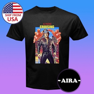 Cruising Retro Action Movie Al Pacino Men's Black Size S-5XL