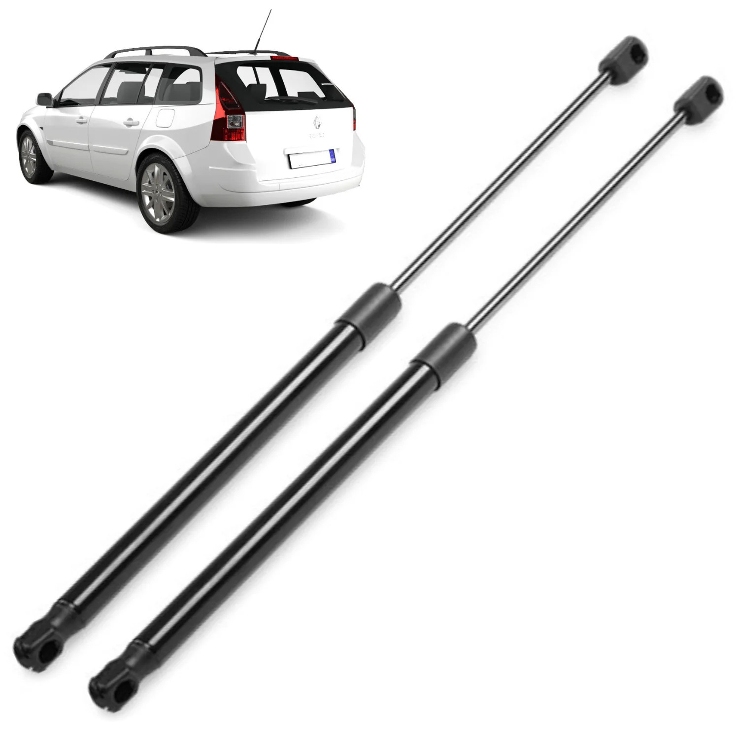 2 vérins de coffre Renault Mégane II Break pour remplacer un hayon usé