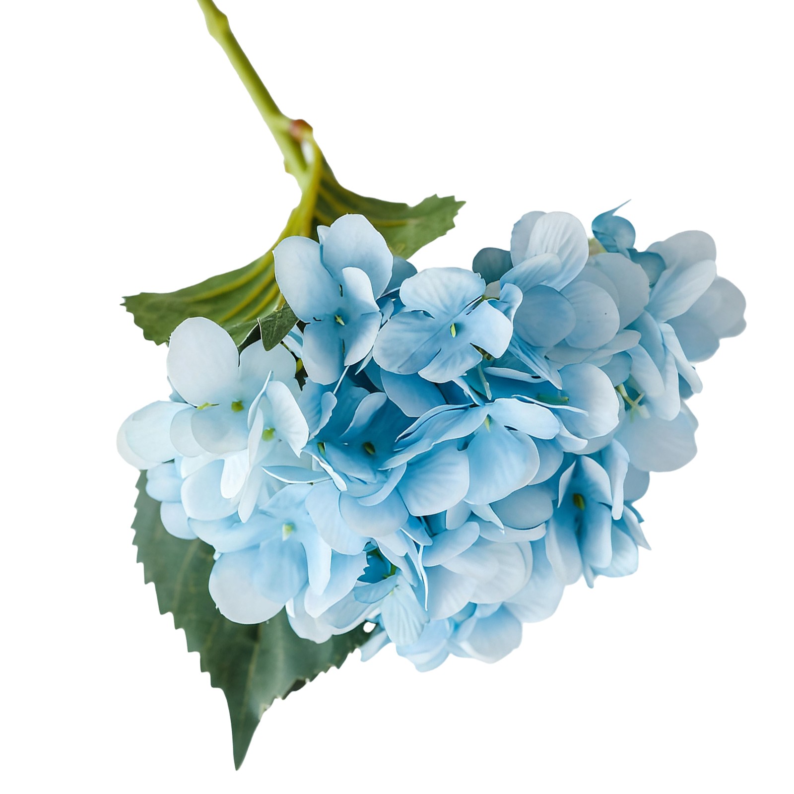 ✿ Artificial Hydrangea Simulation Flower Silk Cloth Plastic Fake Flower For Home