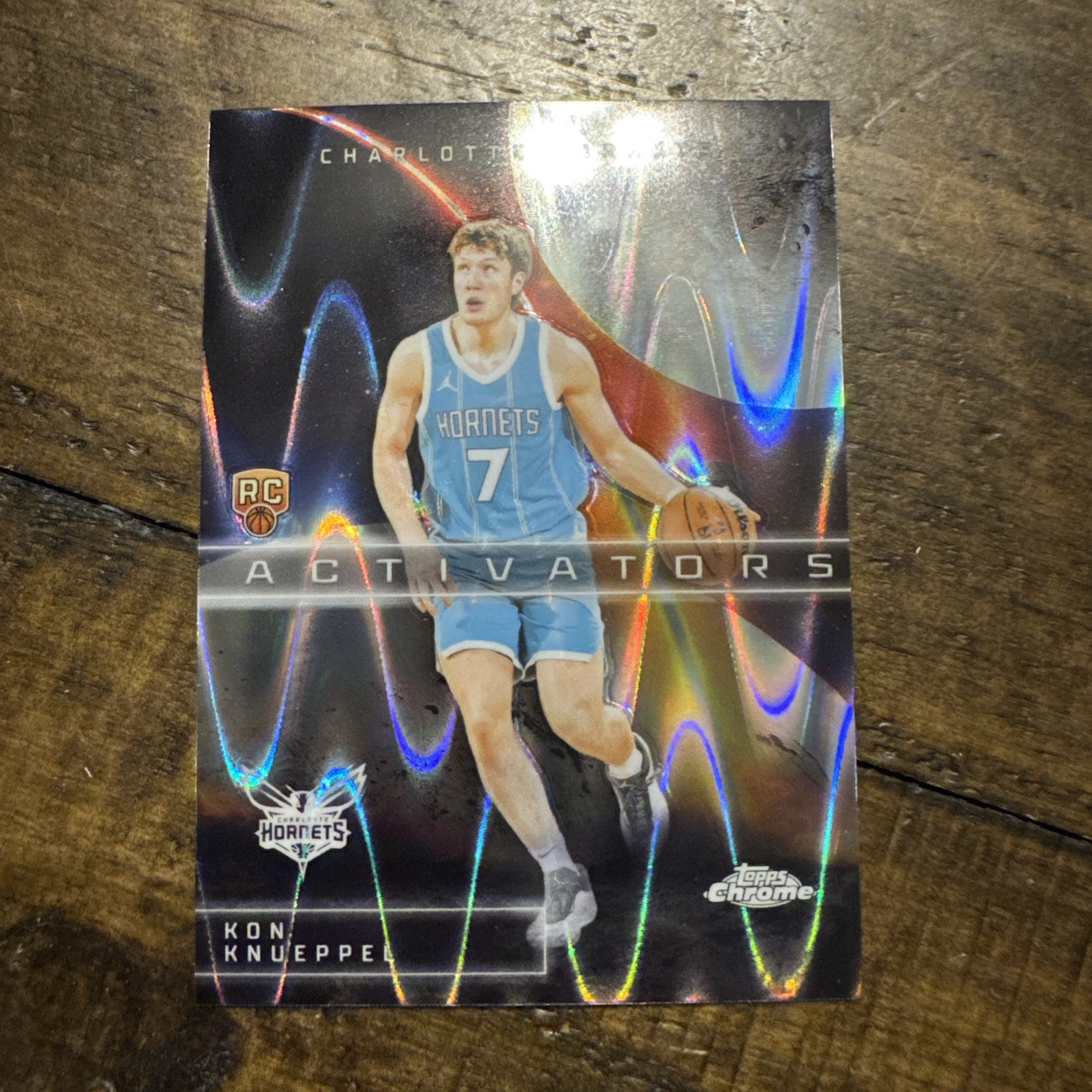 2025-26 Topps Chrome KON KNUEPPEL Rookie RayWave Refractor Activators RC #AC14