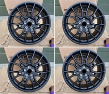 20" Inch Rims Fit Lexus RC F 2015-2025 Wheels Satin Black 20x8.5 New 5x114.3