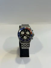 Men's ESQ Movado 750-ME-SS-ROU-BLU-SS Luxury Sport Chronograph Watch