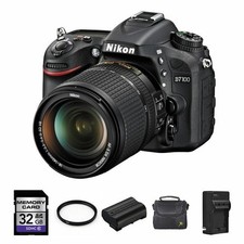 Nikon D7100 DSLR Camera w/18-140mm VR DX Lens 2 Batteries, 32GB More