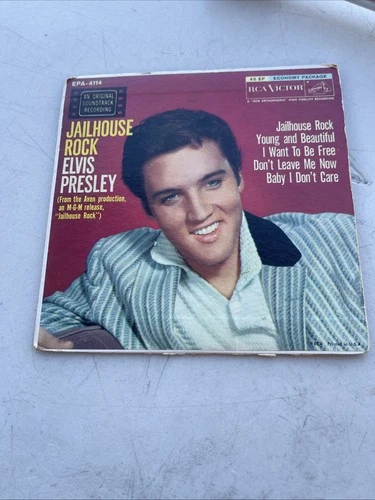 Elvis Presley JAILHOUSE ROCK EP 45 RCA EPA 4114