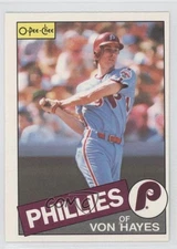 1985 O-Pee-Chee Von Hayes #68 0a1