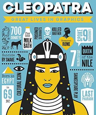 Großes Leben in Grafik: Kleopatra - Knopfbücher