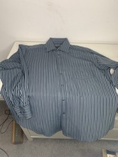 Men s Bugatchi Uomo long-sleeve striped button-down dress shirt Size Large