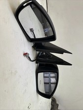 Ford Galaxy Wing Mirror Pair Electric Textured Black 2010