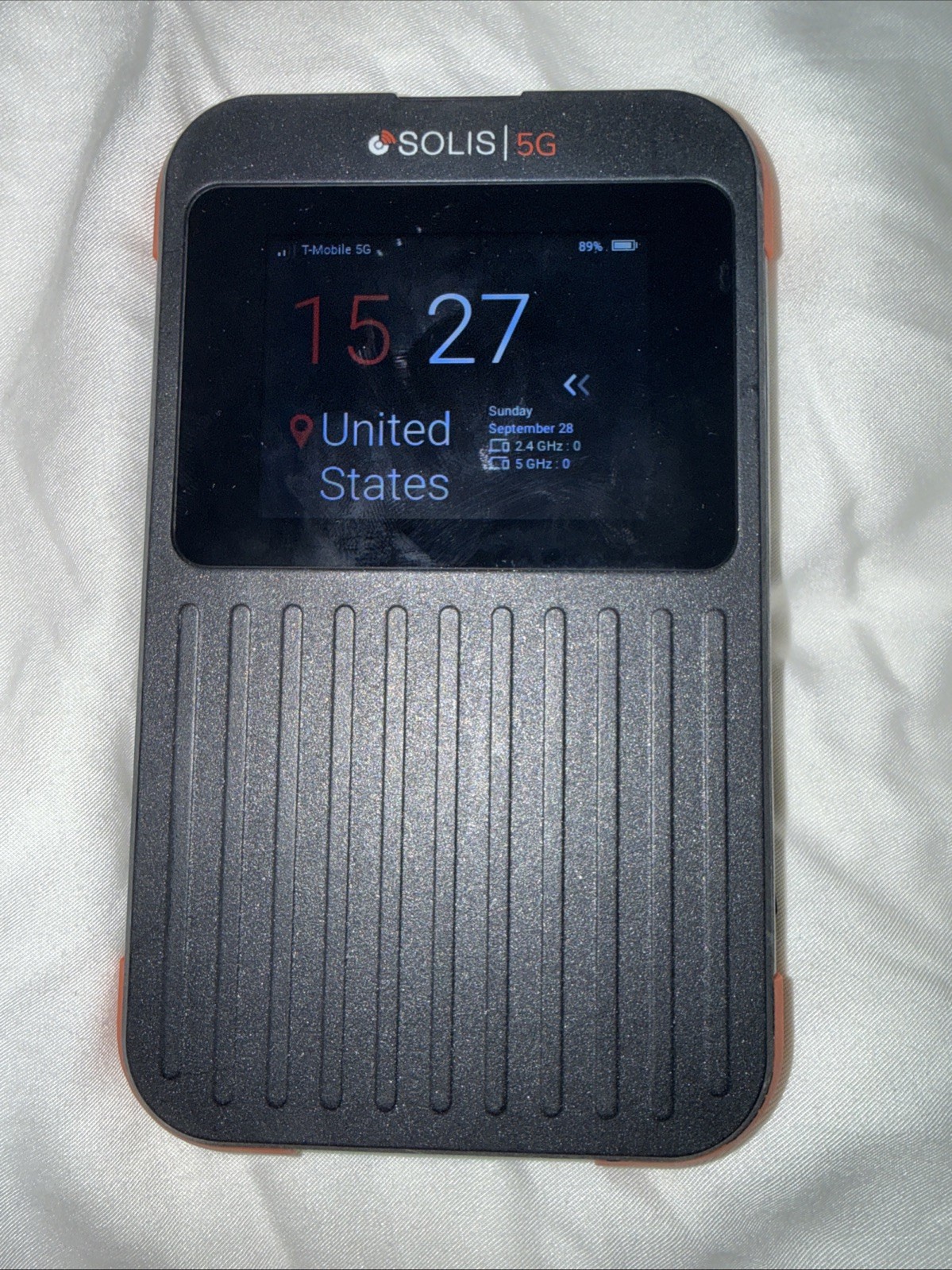 Solis 5G Portable Wi-Fi Hotspot With Lifetime Data Included