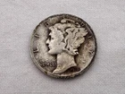 1936 D U.S. Mercury Head Silver Dime KW-20