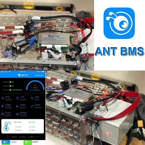 Smart ANT BMS 7S-16S 40A-420A LiFePo4 Li-ion LTO Battery BMS Build in Bluetooth - Picture 9 of 38